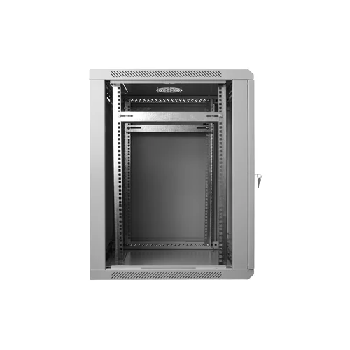 Шкаф телекоммуникационный настенный 15U, 600х600х770 (ШхГхВ) (металлическая дверь)